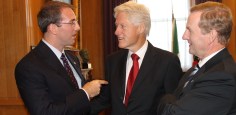 Meeting with President Clinton &amp; Prime Minister Kenny