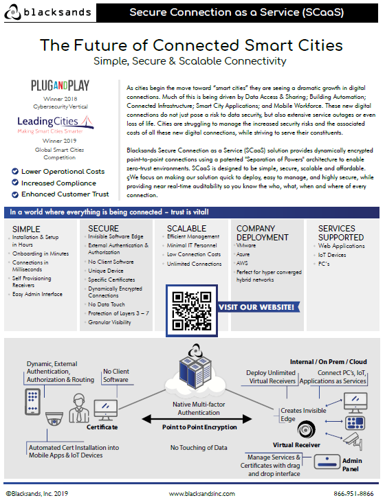 Blacksands Solution Description